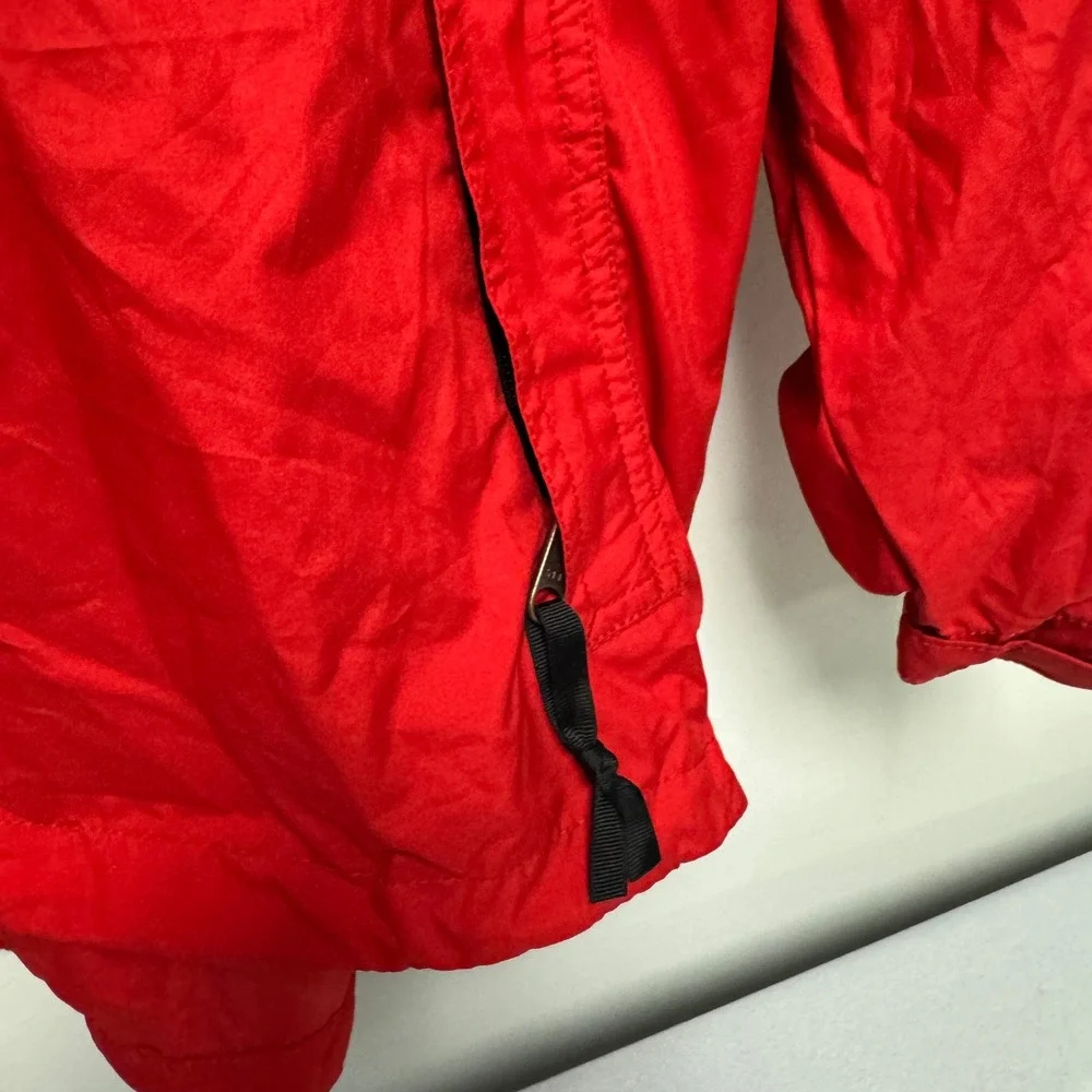 The North Face Hydrenaline Windbreaker Pullover Jacket Red Black Mens Medium Y2K
